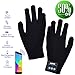 Bluetooth Gloves, Wireless Gloves Winter, Touch Screen Gloves Men Women for Outdoor Sports,Calling,Listening, Christmas Gifts Women Men (black)