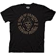 Ripple Junction Sons of Anarchy Skull Crest TV Series Adult T-Shirt Officially Licensed