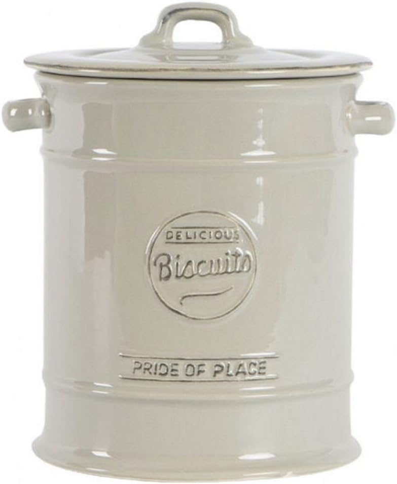grey biscuit jar