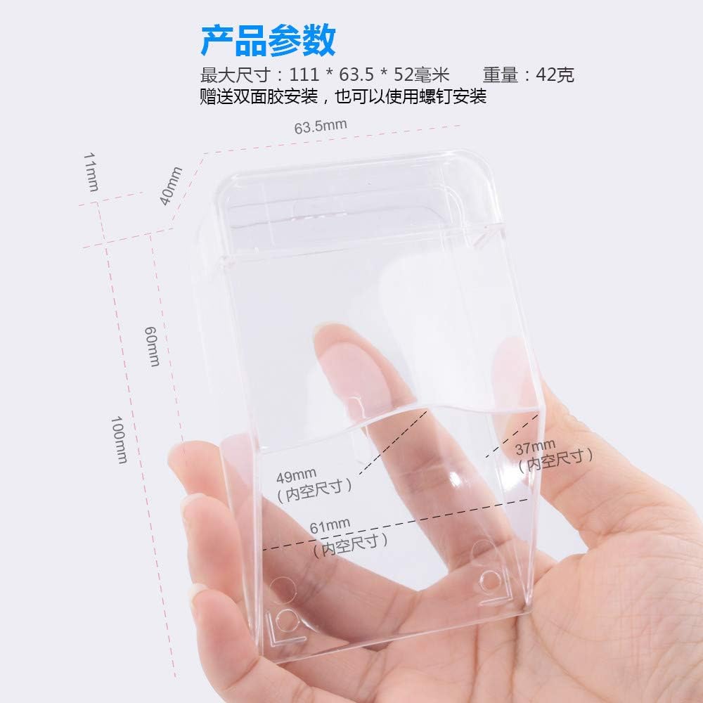 ZUYOOK PC Waterproof Doorbell Cover - Image 4