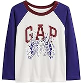 Gap Baby-Boys Long Sleeve Logo Raglan Tee