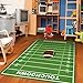 All Stars Football Ground Kids Rug Size: 3'3