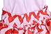 DQdq Baby Girls' Wave Striped Print Ruffles Romper Summer Dress
