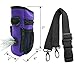 Treat Pouch Dog Training Bag Multi-Purpose with Adjustable Over the Shoulder Strap or Waist Belt (New Ver. 2.0 - Purple)