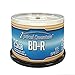 Optical Quantum OQBDR06WIP-H-50 6X 25GB BD-R White Inkjet Printable Single Layer Blu-Ray Recordable Media 50-Disc Spindle primary