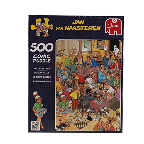 Jan Van Haasteren The Chess Club Puzzle (500 Pieces)