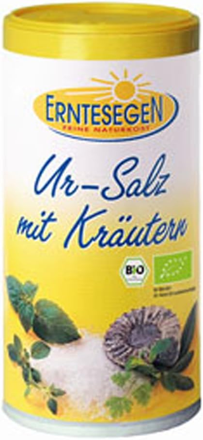 3-SET herbs primal salt shaker 250g Erntesegen
