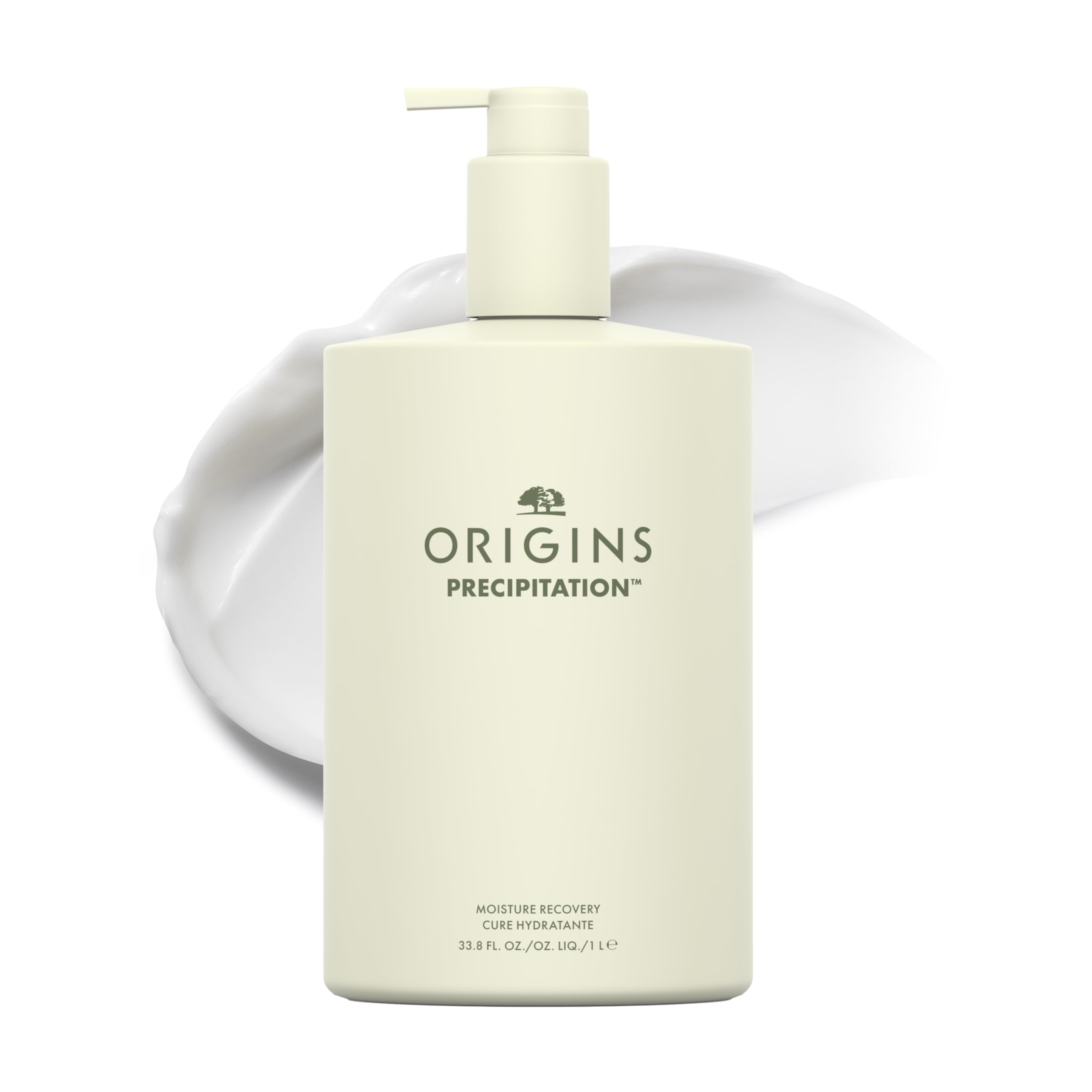 Origins Precipitation Lightweight Body Lotion | Replenishes & Softens, 33.8 Fl Oz