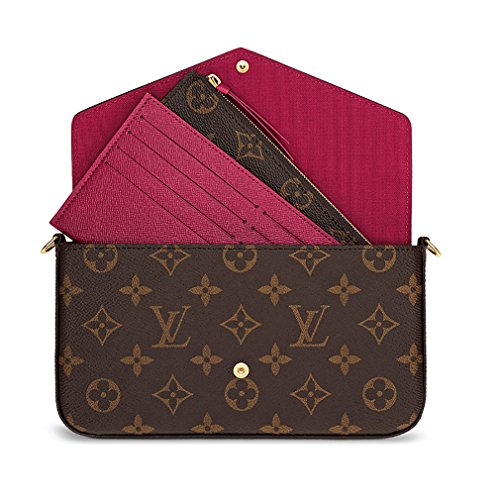 Louis Vuitton Monogram Canvas Pochette Felicie Wallets Handbag Clutch Article:M61276 - Image 3