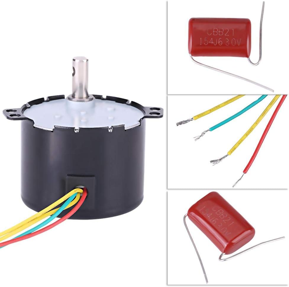 Synchronous Motor,Permanent Magnet Motor 220V AC Motor 50KTYZ Mainly Used in Instrument Automation (1#): Home & Kitchen