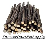 FarmerDavePetSupply 40 APPLE THIN CHEW STICKS FOR