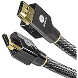 4K HDMI Cable 6 ft – Atevon High Speed 18Gbps HDMI 2.0 Cable – 4K HDR, 3D, 2160P, 1080P, Ethernet – 28AWG Braided HDMI Cord – Audio Return(ARC) compatible UHD TV, Blu-ray, Xbox, PS4/3, PC, Fire TV