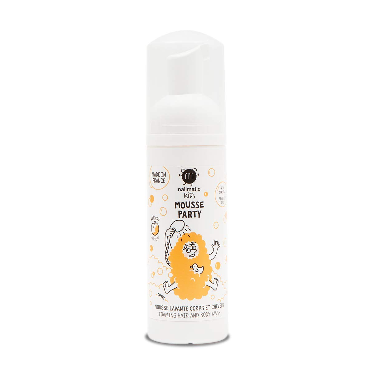 nailmatic KIDs Hair and Body Mousse, Apricot