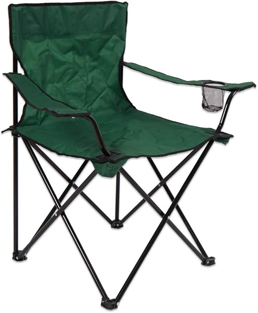 LOLAhome Silla Plegable de Camping de Acero (Standard)