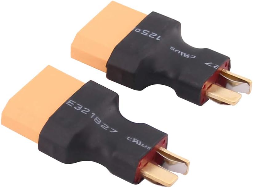 OliRC 2pcs Male Deans T plug to Female XT90 XT-90 Connector Adapter(C101-2)