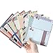 B&S FEEL 32 Special Design Writing Stationery Paper & 16 Envelope Set with Bonus 16 pcs Label Seal Sticker