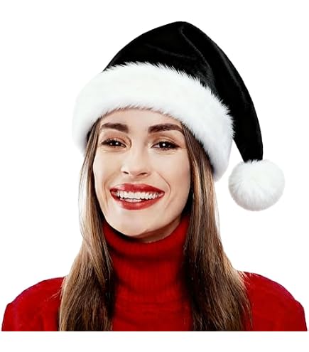 Amazon.com: JYYAU Psychedelic Tie Dye Christmas Hat For  display picture 1