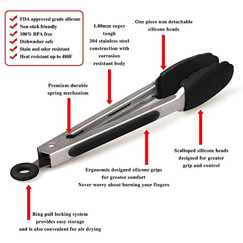 1 HOT+TARGET+Stainless+Silicone+Kitchen