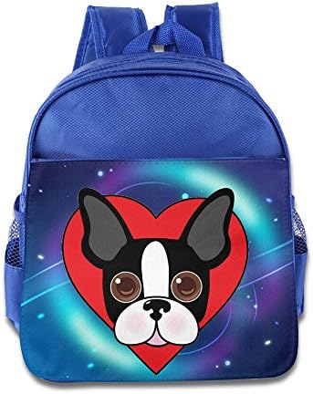 Boston Terrier Face Student Backpack School Bag Print Backpack For School Shoulder Daypack Handbag