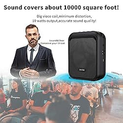 SHIDU Mini Voice Amplifier Portable Bluetooth
