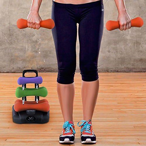 Fitness Dumbbell Set with Holder