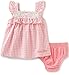 Calvin Klein Baby Girls 2 Pieces Top with Panty - Ruffles, Pink, 12M