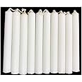 Set of 10 4" Mini Ritual Chime / Spell Candles: White