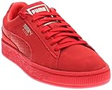 PUMA Men's Suede Classic Mono Reptile Fashion Sneaker, High Risk Red, 10.5 M US
