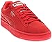 PUMA Men's Suede Classic Mono Reptile Fashion Sneaker, High Risk Red, 10.5 M US