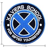 X-men Xaviers School Logo Ii Embroidered Sew Iron on Patches Great Gift for Dad Mom Man Woman