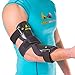 BraceAbility Cubital Tunnel Syndrome Elbow Brace | Splint to Treat Pain from Ulnar Nerve Entrapment, Hyperextended Elbow Prevention and Post Surgery Arm Immobilizer - M (MEDIUM/LARGE)