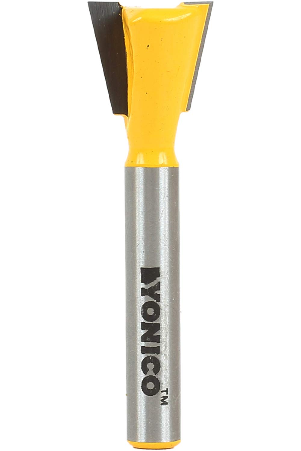 Yonico 14112q - Dovetail Router Bit, Dovetail: 14 Deg., Cutting Diameter: 9/16" - 1/4" Shank