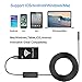 USB Endoscope, Searick 1200P Semi-rigid Wireless Wifi Borescope Inspection Camera 2.0 MP HD Snake Camera for Android & IOS Smartphone, Iphone, Samsung, Ipad, Table, Black (33FT)