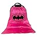 DC Comics Batgirl Backpack with Detachable Cape (Superhero Girls School Supplies)