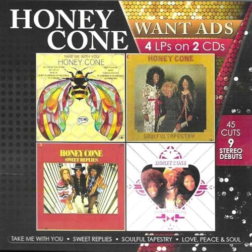 HONEY CONE - Take Me With You/Sweet Replies/Soulful Tapestry/Love