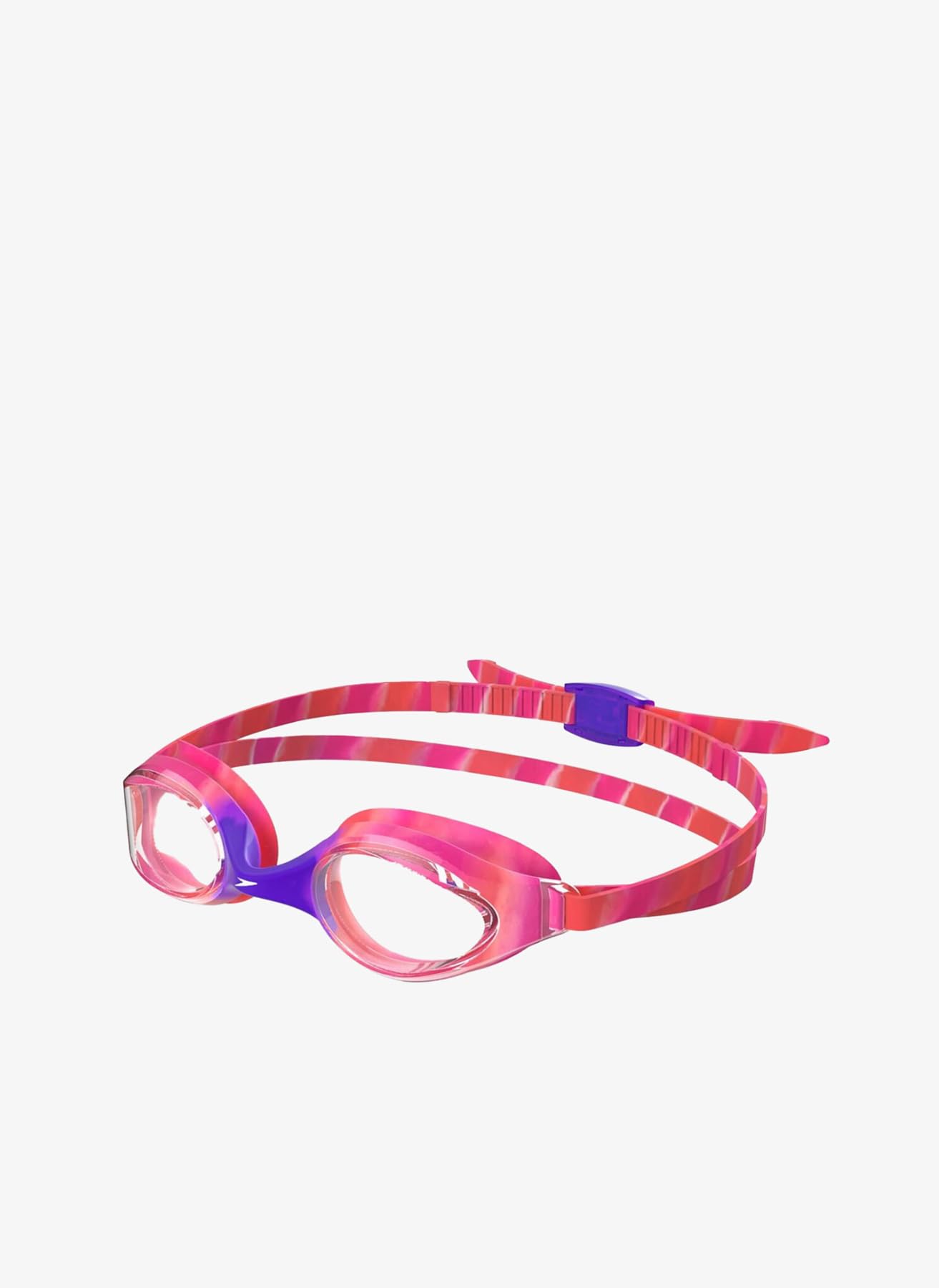 Speedo Unisex-Youth Hyper Flyer Swimming Goggles| Comfortable Fit | Adjustable Design | Anti-fog | Anti-leak Goggles, Pop Purple, One Size