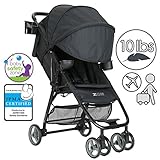 ZOE XL1 DELUXE Xtra Lightweight Travel & Everyday Umbrella Stroller System (Black)