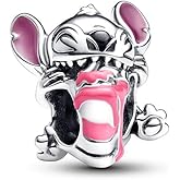 PANWOB Mouse Birthday Cake Charm for Women Bracelets Necklaces in 925 Sterling Silver,Mother's Day Birthday Christmas