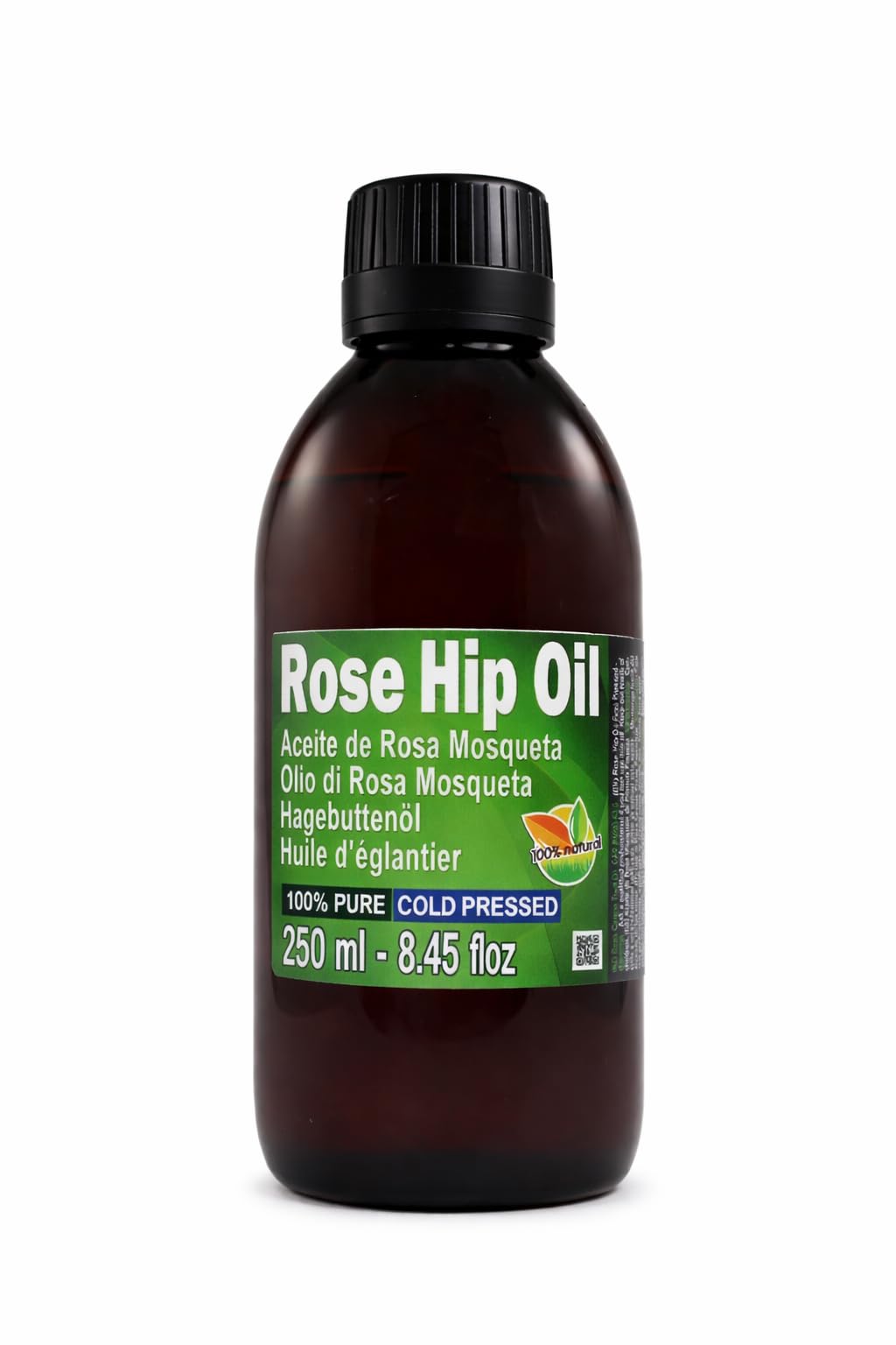 Pure Rose Hip Oil 250Produced in Patagonia Chile. Cold Press, Extra Virgen
