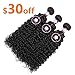 8A Brazilian Virgin Curly Hair 3 Bundles Remy Hair Extensions Natural Color Brazilian Kinkys Curly Hair Real Human Hair Weave