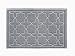 XL 35" x 23" Door Floor Mat Indoor Outdoor Entrance Kitchen Bath Shower Garage Patio Non-Skid / Slip 100% Rubber Antibacterial Waterproof Flexible PVC - Use Anywhere Inside Outside (Grey)