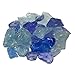Hiland Fire Pit Fire Glass in Bahama Blend, Extreme Tempature Rating, Good for Propane or Natural Gas, 10 Pounds primary
