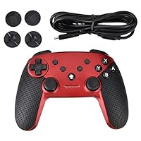 Mootea Wireless Controller,Bluetooth Gamepad Dual Motor Turbo Gamepad Controller Handle