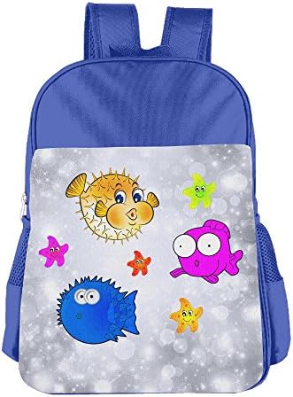BlackPink A Group Fish Bag For Children RoyalBlue