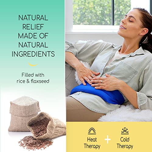 Microwavable Heating Pad for Lower Back and Menstrual Cramps Moist