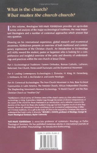 An Introduction to Ecclesiology: Ecumenical, Historical & Global Perspectives - //medicalbooks.filipinodoctors.org