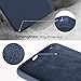 Liquid Silicone Case Compatible with iPhone Xs Max 6.5 inch (2018) Navy Blue