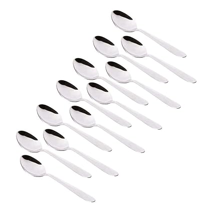 Royal Sapphire Stainless Steel Table Spoon/Cutlery Spoon/Table Ware Set of 12 Pcs