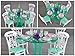 gloria Barbie Size Dollhouse Furniture Dining Room, Green