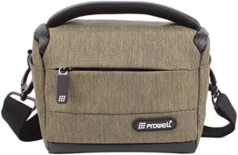 La Desire Compact Digital SLR / DSLR Camera Shoulder Messenger Holster Bag Handbag Pouch for Compact system, Hybrid, Mirrorless, Micro 4/3 and High Zoom Camera